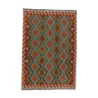 Vlnený kilim koberec Chobi 126x178 ručne tkaný afganský kilim
