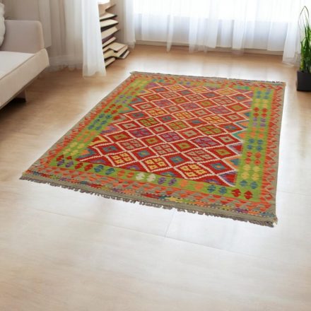 Chobi kilim koberec 153x198 ručne tkaný vlnený kelim
