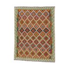 Afganský Kilim koberec Chobi 152x199 etnický ručne tkaný kilim