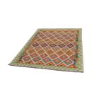 Afganský Kilim koberec Chobi 152x199 etnický ručne tkaný kilim