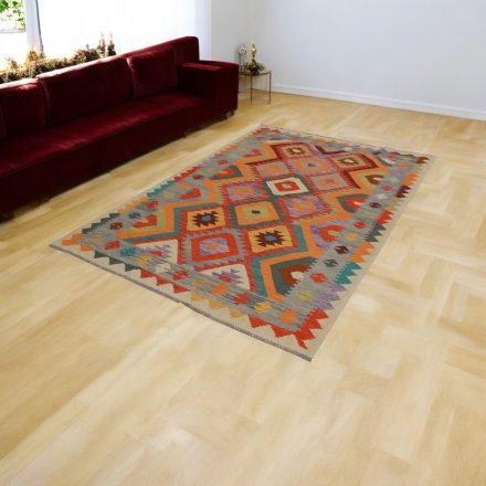 Ručne tkaný kilim Chobi 166x247 afganský vlnený Kilim