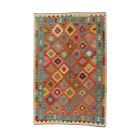 Maimana Kilim koberec 165x253 afganský ručne tkaný kilim
