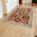 Chobi kilim koberec 170x241 ručne tkaný vlnený kelim