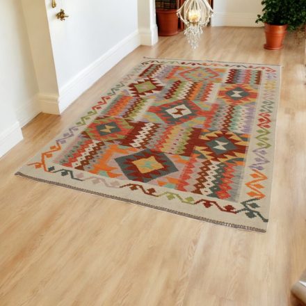 Chobi kilim koberec 170x241 ručne tkaný vlnený kelim