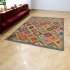 Vlnený kilim koberec Chobi 182x250 ručne tkaný afganský kilim