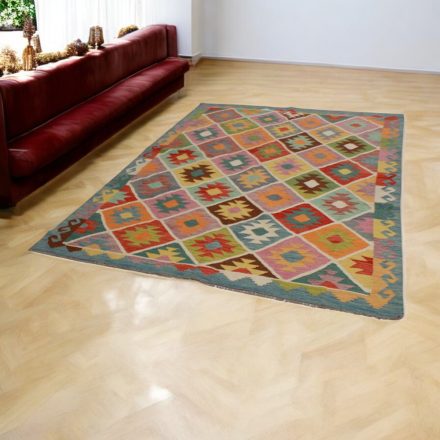Vlnený kilim koberec Chobi 182x250 ručne tkaný afganský kilim