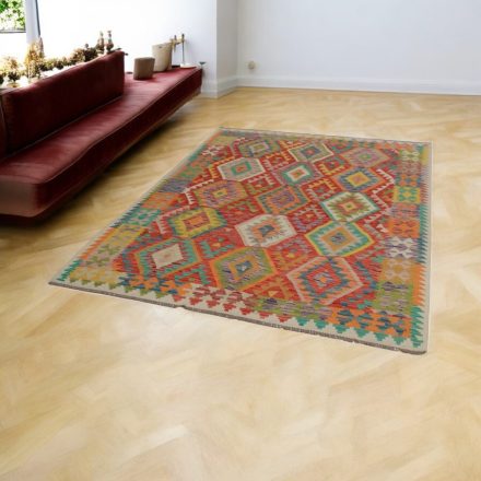 Kilim koberec Chobi 172x235 afganský ručne tkaný kelim