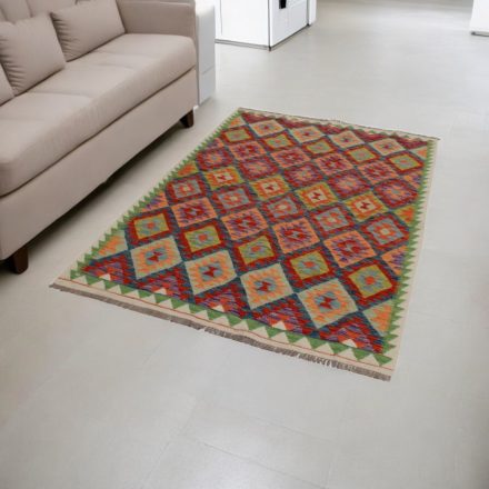 Afganský Kilim 136x192 ručne tkaný koberec Kilim