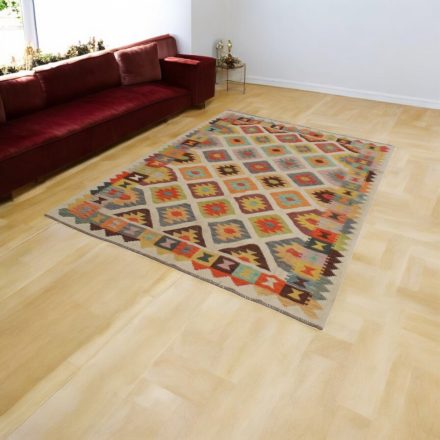 Chobi kilim koberec 171x242 ručne tkaný vlnený kelim