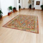 Ručne tkaný kilim Chobi 215x293 afganský vlnený Kilim