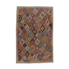 Afganský Kilim 201x304 ručne tkaný koberec Kilim
