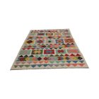 Vlnený kilim koberec Chobi 164x244 ručne tkaný afganský kilim