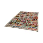 Vlnený kilim koberec Chobi 164x244 ručne tkaný afganský kilim