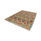 Afganský Kilim koberec Chobi 205x303 etnický ručne tkaný kilim