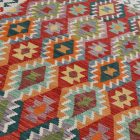 Chobi kilim koberec 209x290 ručne tkaný vlnený kelim