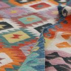 Vlnený kilim koberec Chobi 198x296 ručne tkaný afganský kilim