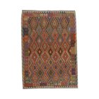 Ručne tkaný kilim Chobi 202x286 afganský vlnený Kilim