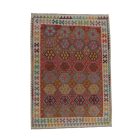 Afganský Kilim 207x292 ručne tkaný koberec Kilim
