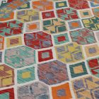 Afganský Kilim koberec Chobi 210x295 etnický ručne tkaný kilim