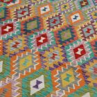 Vlnený kilim koberec Chobi 203x300 ručne tkaný afganský kilim