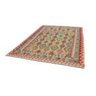 Ručne tkaný kilim Chobi 196x296 afganský vlnený Kilim