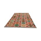 Afganský Kilim koberec Chobi 201x308 etnický ručne tkaný kilim
