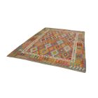 Vlnený kilim koberec Chobi 206x289 ručne tkaný afganský kilim