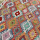 Vlnený kilim koberec Chobi 206x289 ručne tkaný afganský kilim