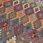 Chobi kilim koberec 210x294 ručne tkaný vlnený kelim
