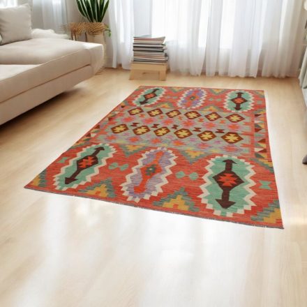 Kilim koberec Chobi 195x304 afganský ručne tkaný kelim