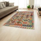 Vlnený kilim koberec Chobi 193x299 ručne tkaný afganský kilim