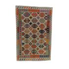 Vlnený kilim koberec Chobi 193x299 ručne tkaný afganský kilim