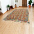 Ručne tkaný kilim Chobi 204x293 afganský vlnený Kilim