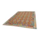 Ručne tkaný kilim Chobi 204x293 afganský vlnený Kilim