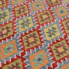 Ručne tkaný kilim Chobi 204x293 afganský vlnený Kilim