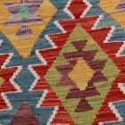 Ručne tkaný kilim Chobi 204x293 afganský vlnený Kilim