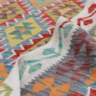 Ručne tkaný kilim Chobi 204x293 afganský vlnený Kilim