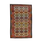 Chobi kilim koberec 197x303 ručne tkaný vlnený kelim