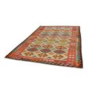 Chobi kilim koberec 197x303 ručne tkaný vlnený kelim