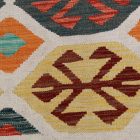 Chobi kilim koberec 197x303 ručne tkaný vlnený kelim