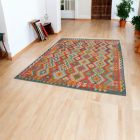 Afganský Kilim 204x290 ručne tkaný koberec Kilim