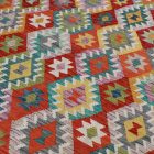 Afganský Kilim 204x290 ručne tkaný koberec Kilim