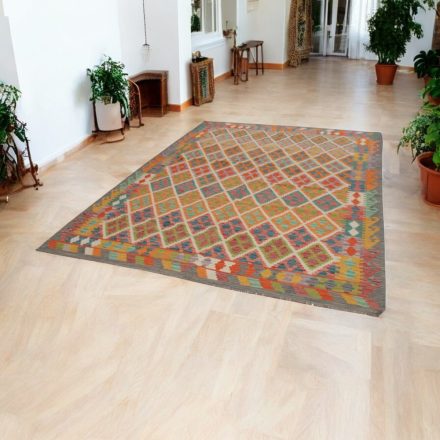Afganský Kilim 207x292 ručne tkaný koberec Kilim