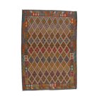 Afganský Kilim 207x292 ručne tkaný koberec Kilim