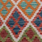 Afganský Kilim 207x292 ručne tkaný koberec Kilim