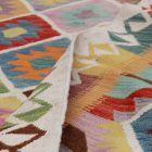 Chobi kilim koberec 196x302 ručne tkaný vlnený kelim