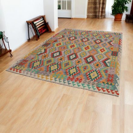 Afganský Kilim koberec Chobi 201x299 etnický ručne tkaný kilim