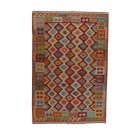 Afganský Kilim koberec Chobi 201x298 etnický ručne tkaný kilim