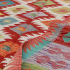 Afganský Kilim koberec Chobi 201x298 etnický ručne tkaný kilim