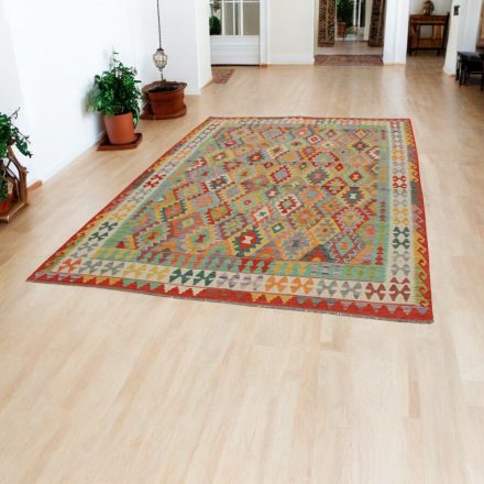 Chobi kilim koberec 203x291 ručne tkaný vlnený kelim